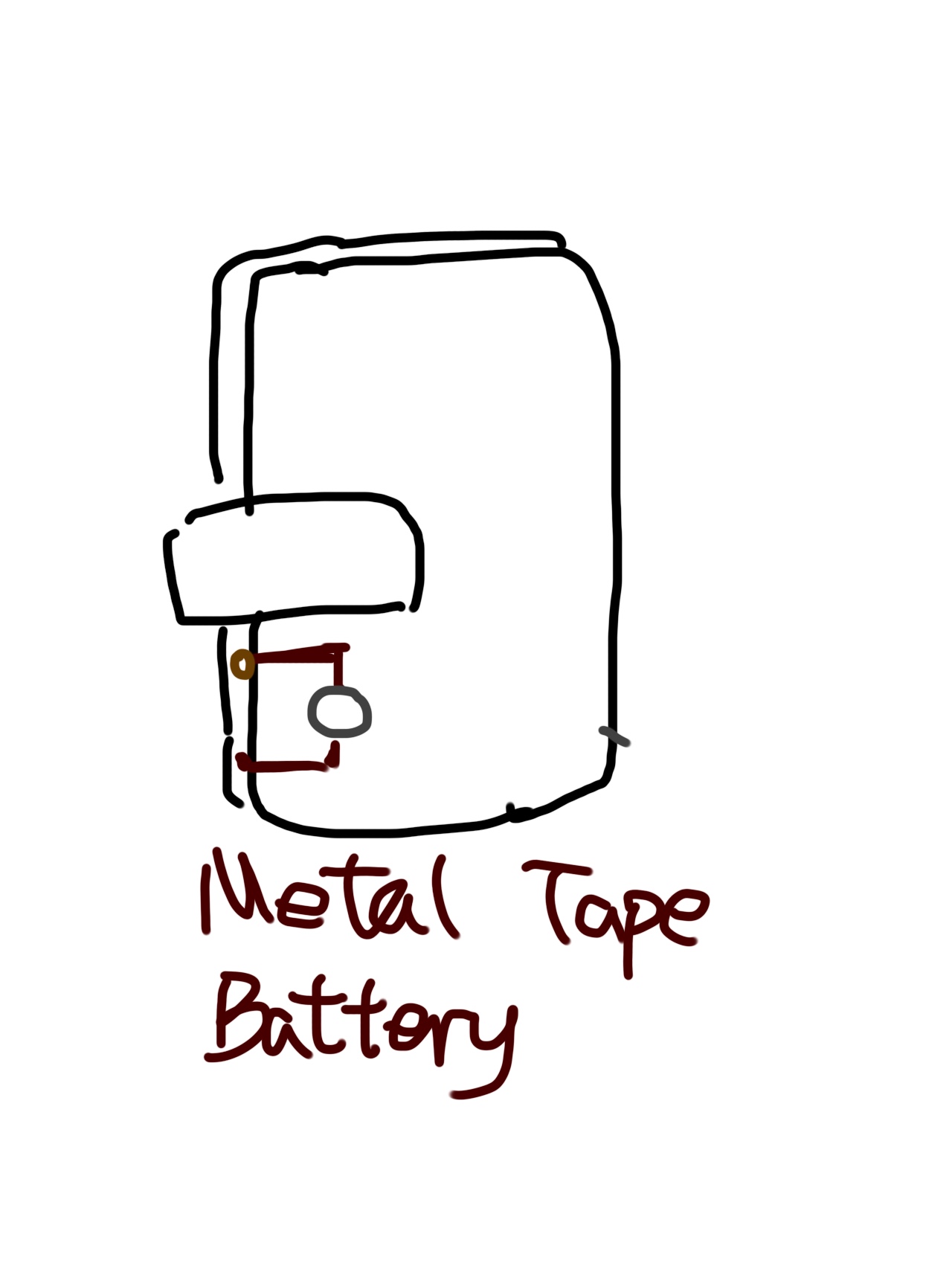 The main logic is when the zipper is slide to the bottom, which the wallte is CLOSED statud, the metal tape will connect the circuit