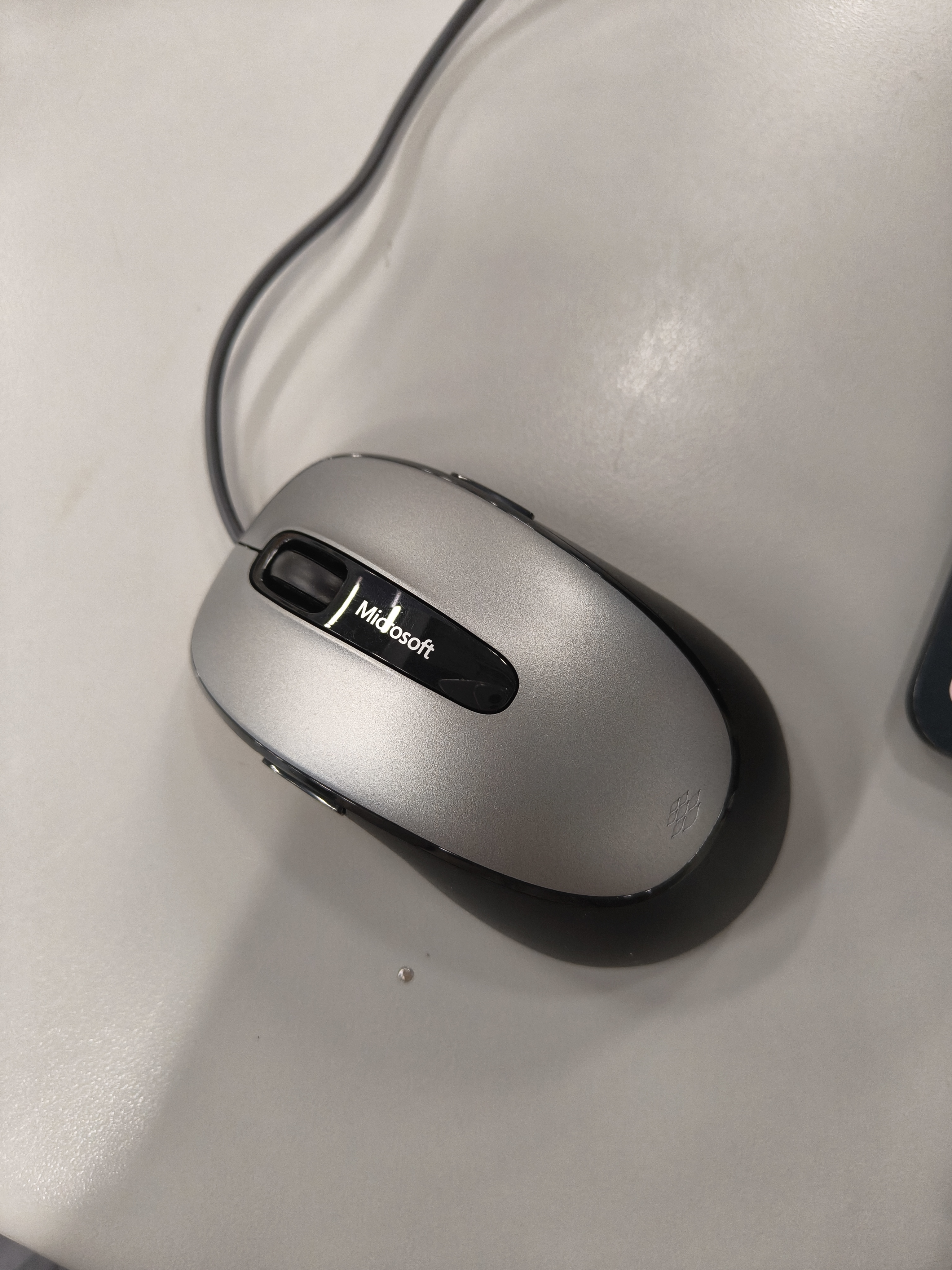 The sound of clicking mouse