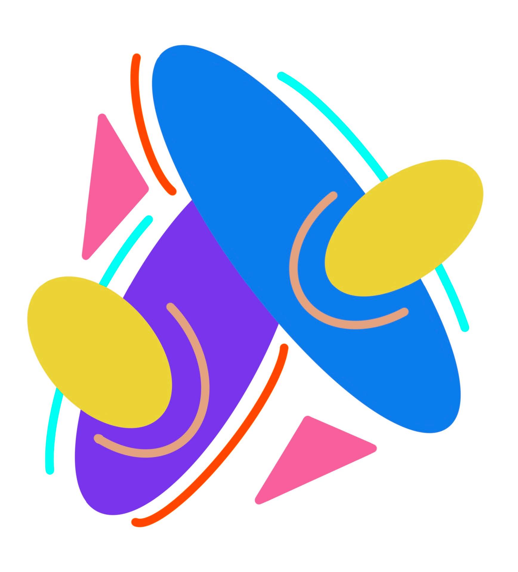 Data selfie visualization #8 in Procreate