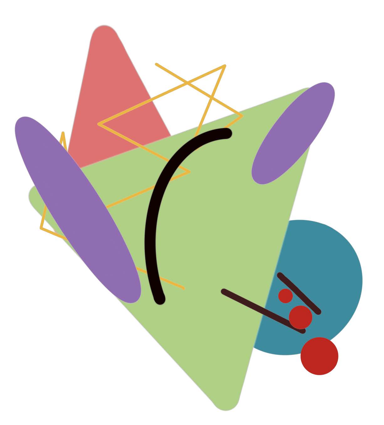 Data selfie visualization #2 in 2D Mirror activity