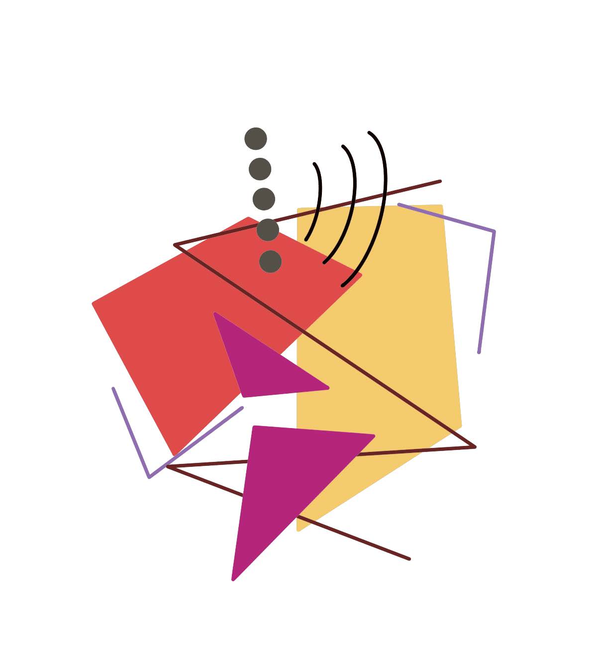 Data selfie visualization #3 in 2D Mirror activity